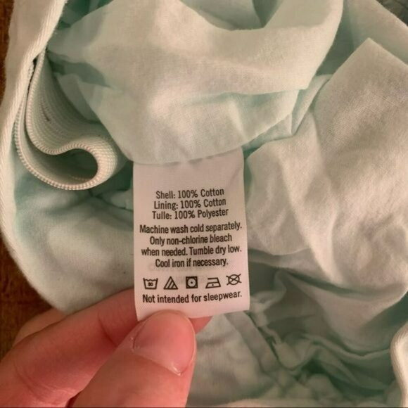 Janie And Jack Girls Size 4 Blue And White Floral Skirt - Picture 6 of 6